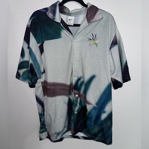 Nike Collared Jersey Polo Button Up